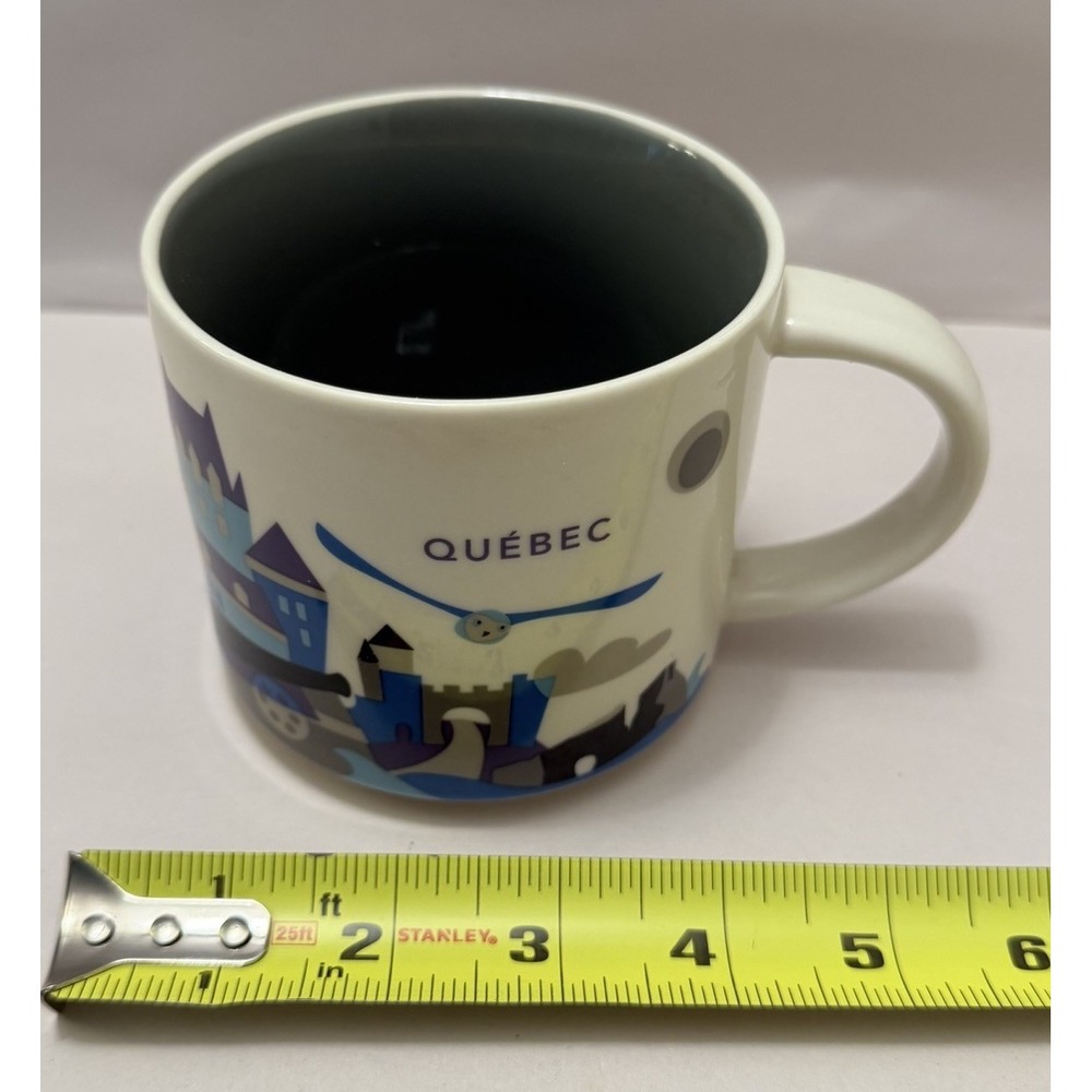 Starbucks Coffee Cup Quebec You Are Here Series Collection 14oz Tea Mug 2015 - Picture 9 of 16